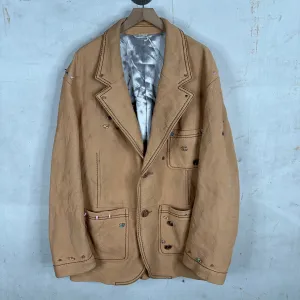 Acne Studios Studded Leather Blazer Jacket