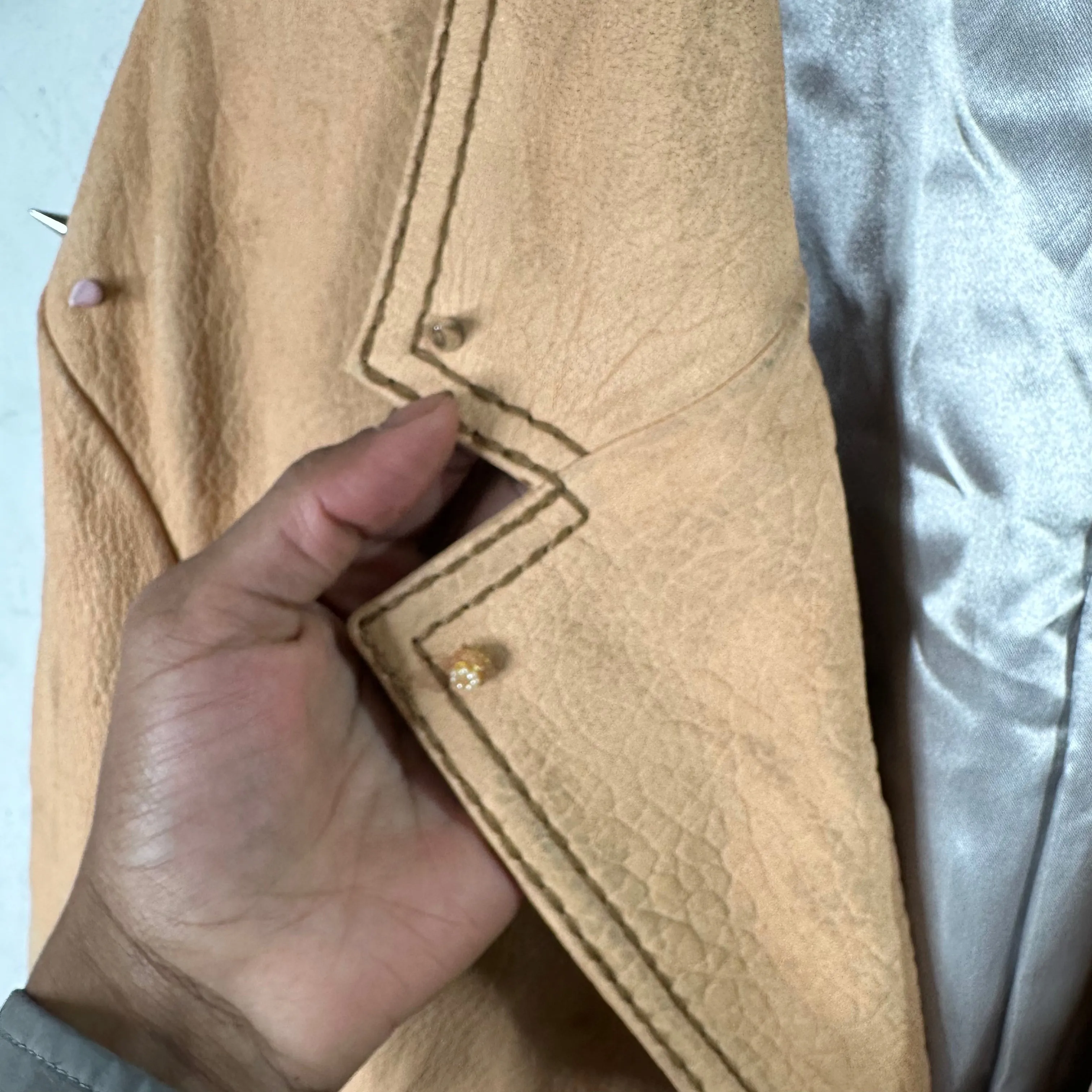 Acne Studios Studded Leather Blazer Jacket