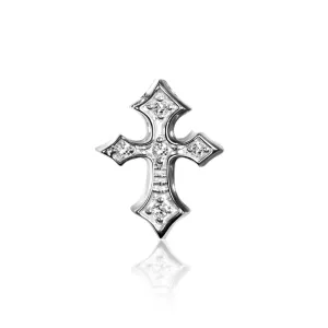 Alex Woo Rock Star Cross Charm Necklace