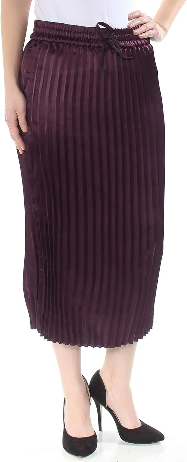 DKNY Pleated Midi Skirt