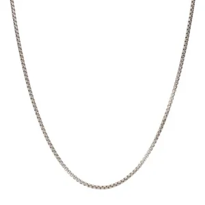 INOX 3mm 22 Inch Titanium Box Chain