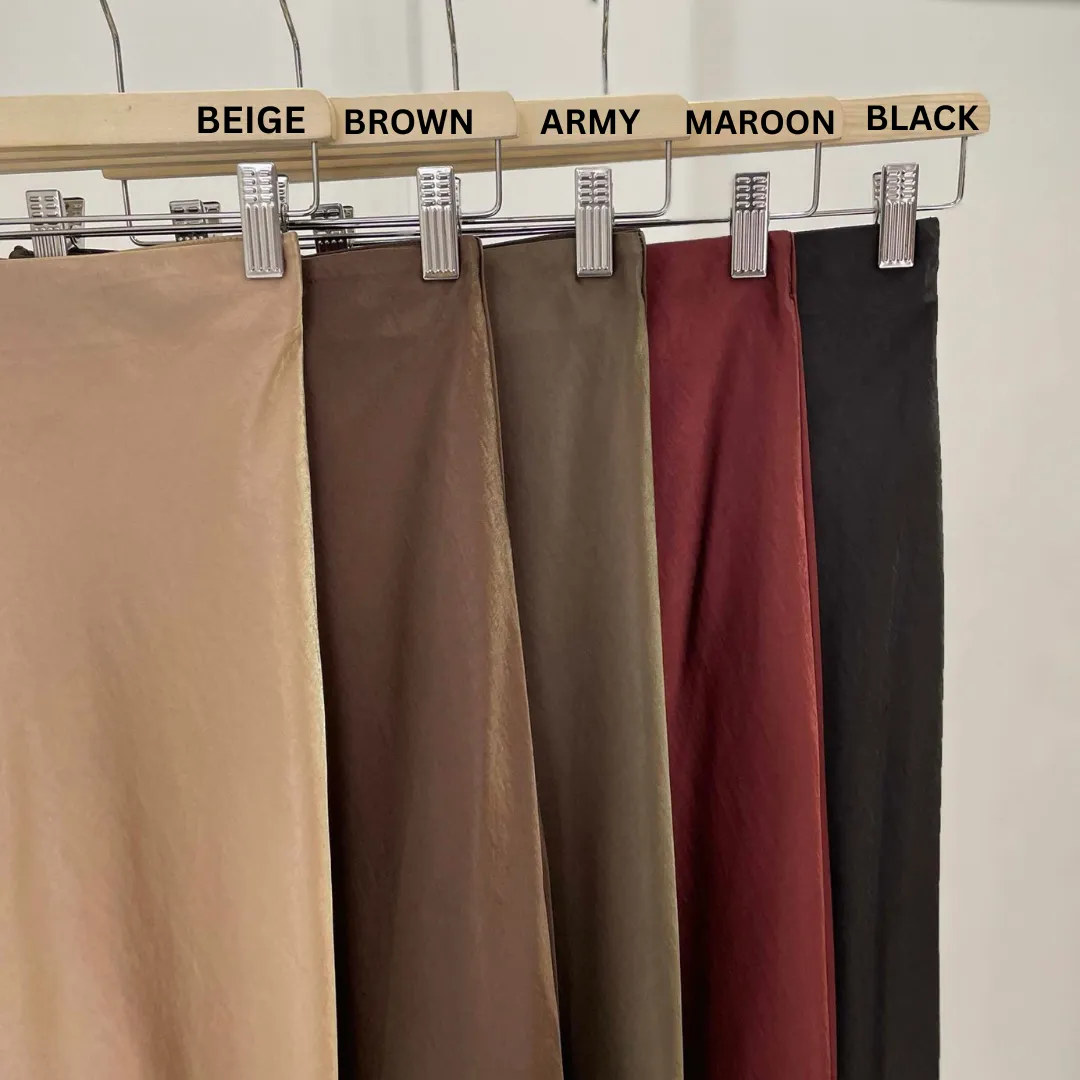 Irra Luxe Silk Skirt