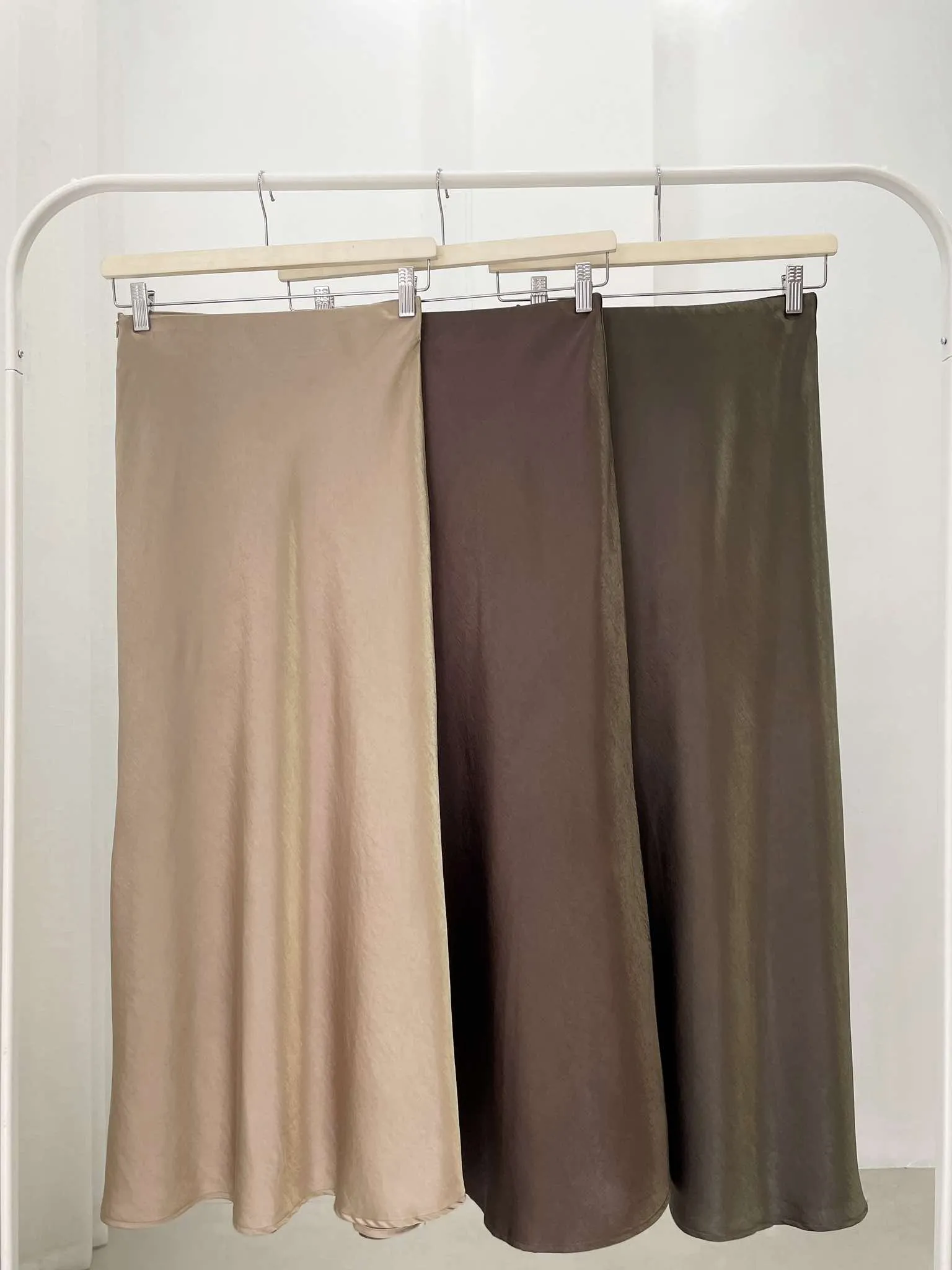 Irra Luxe Silk Skirt