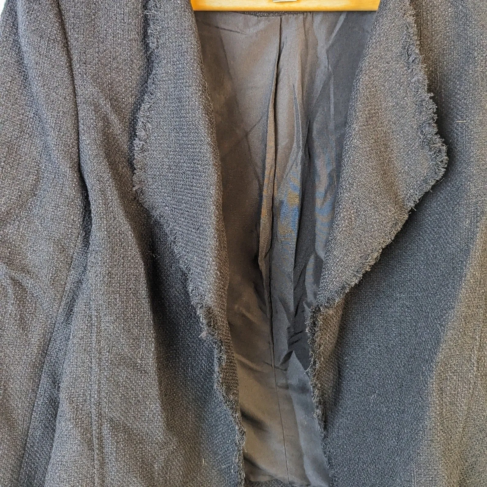 Loft Tweed Fringe Jacket - 10 P