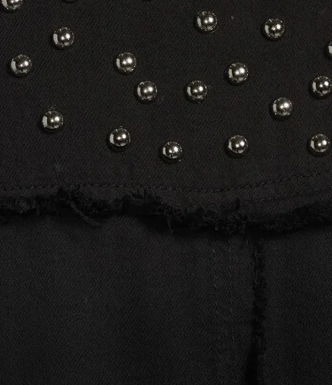 One Size Black Studded Jacket