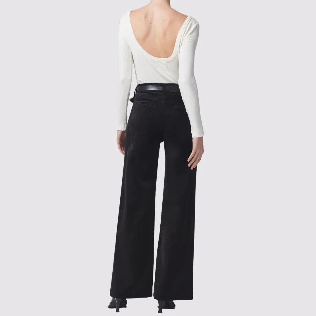 Paloma Baggy Velvet (Black)