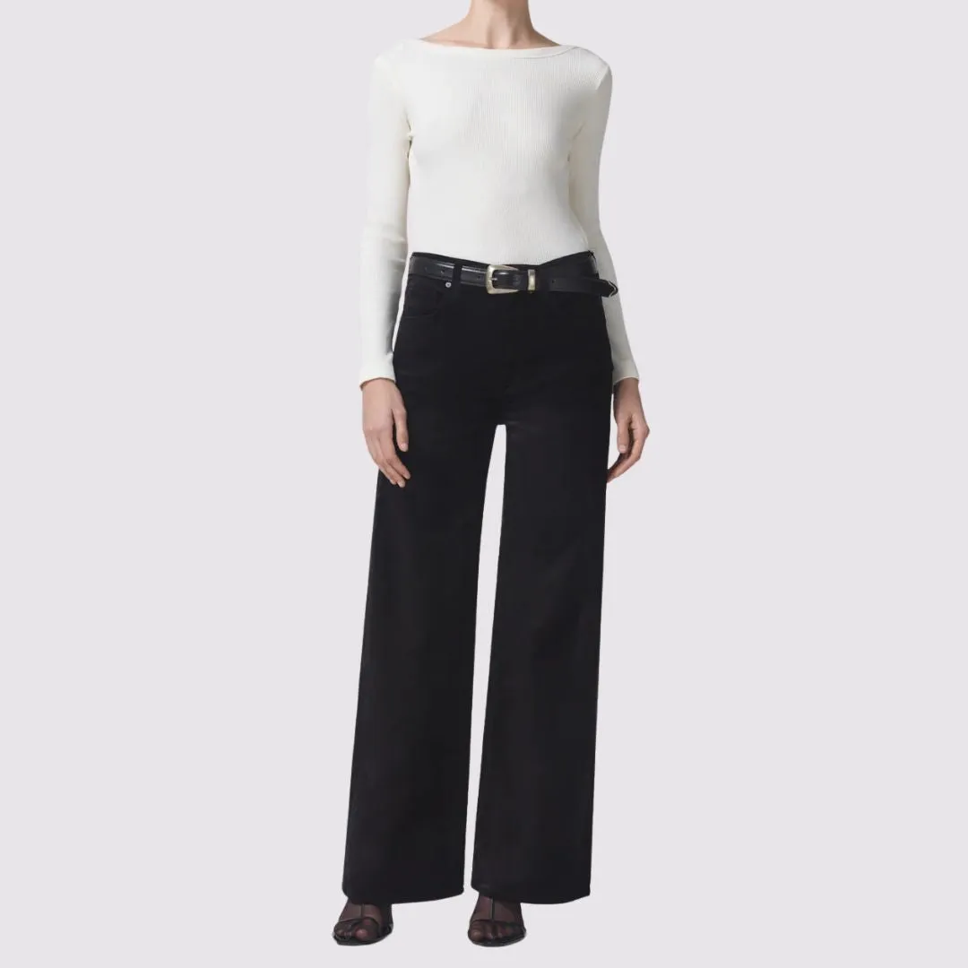 Paloma Baggy Velvet (Black)
