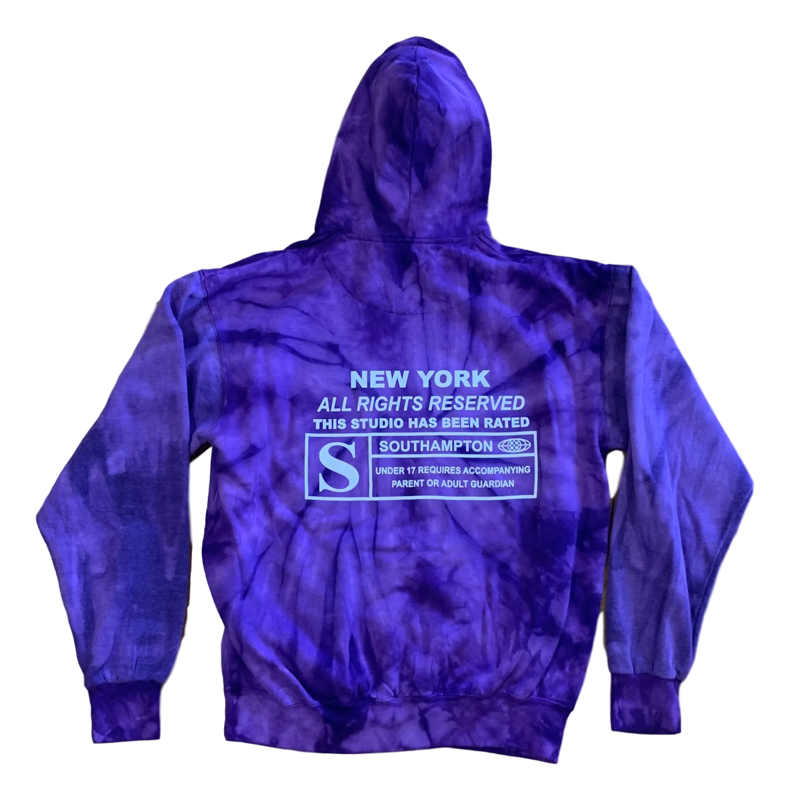 Rated S Tie-Dye Hoodie (Purple)