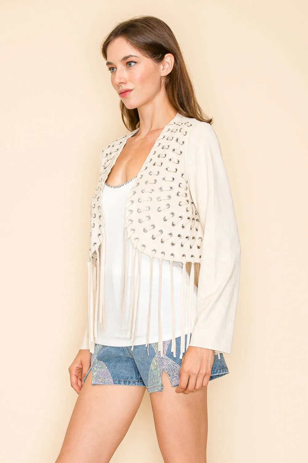 Rockstar Suede Fringe Jacket