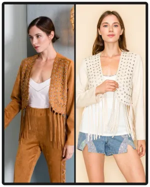 Rockstar Suede Fringe Jacket