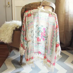 Rose Fringe Duster (wholesale)