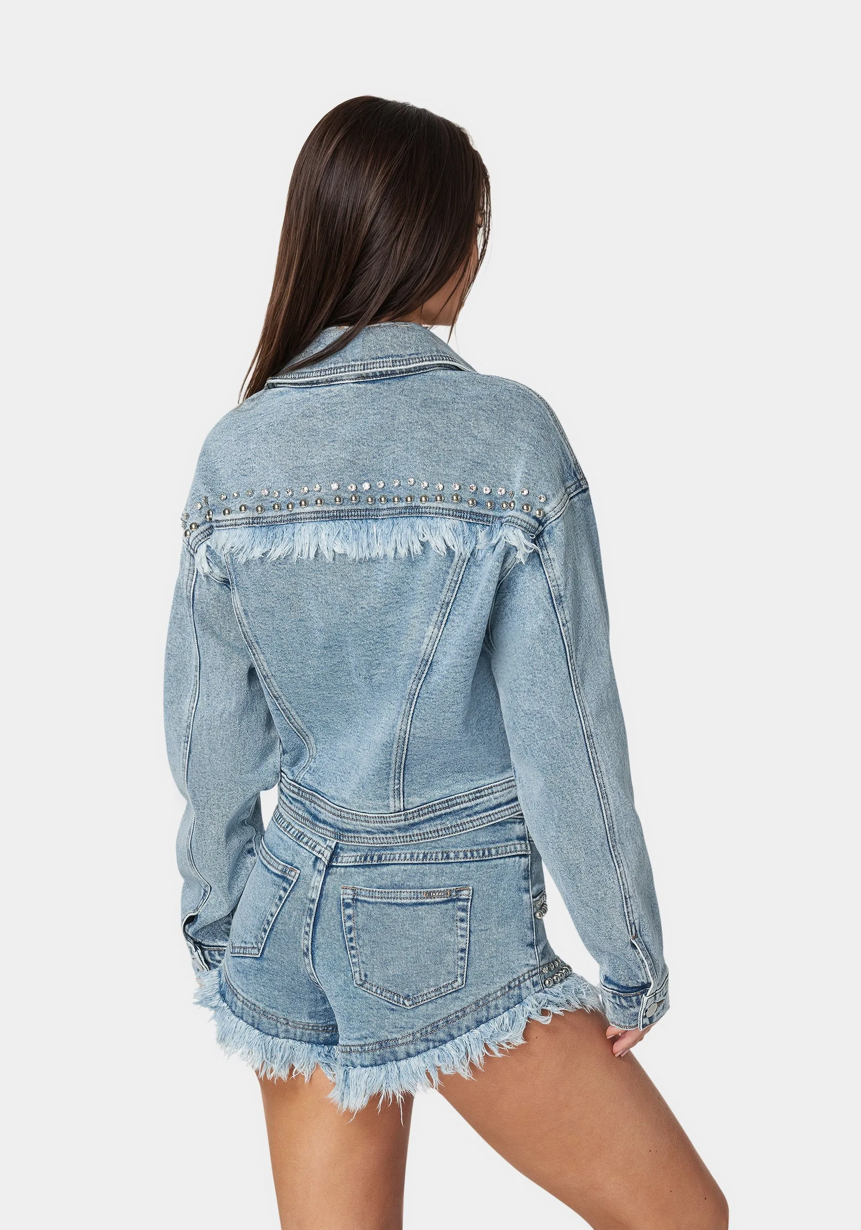 Studded Denim Jacket